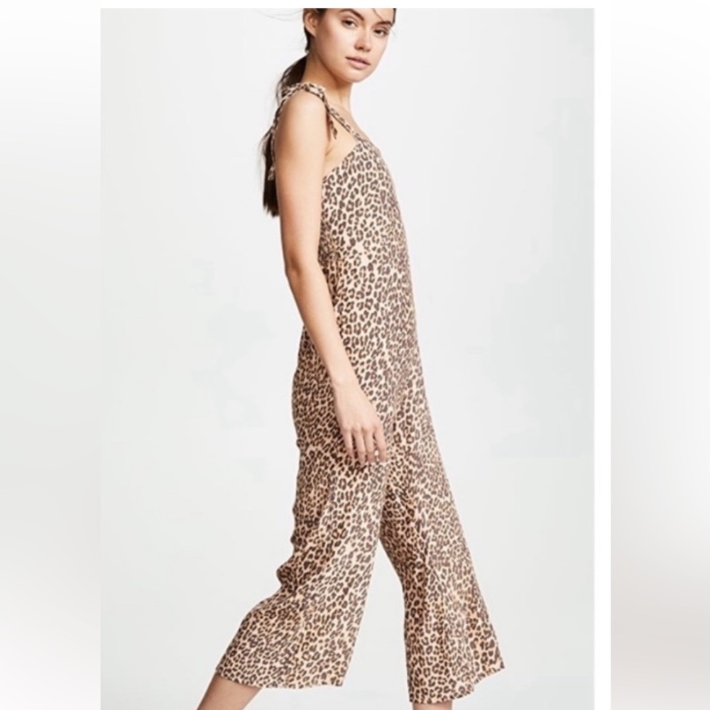 Faithful the Brand Leopard Print Jumpsuit Size 2 / XS